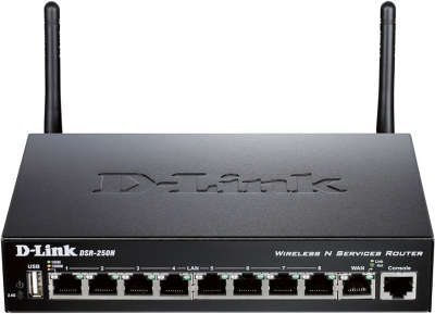 Маршрутизатор D-Link DSR-250N/A2A Беспроводной сервисный маршрутизатор