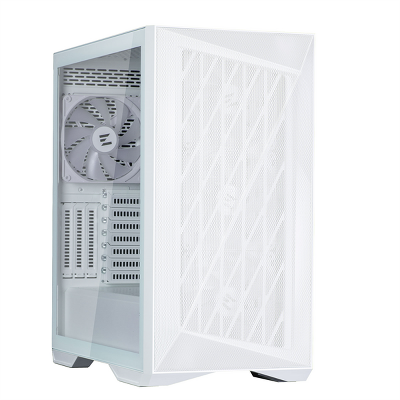 Корпус ZALMAN Z9 Iceberg MS, EATX, WHITE, WINDOW, 4x3.5", 5x2.5", 2xUSB2.0, 2xUSB3.0, 1xUSB 3.1 Gen2 Type-C, FRONT 3x140mm ARGB, REAR 1x140mm ARGB