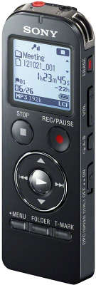 Цифровой диктофон Sony ICD-UX533 4 Гб, чёрный