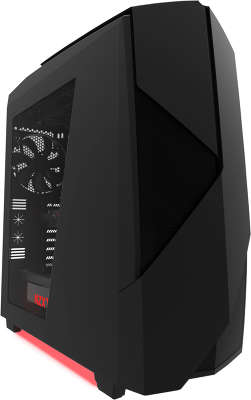 Корпус NZXT Noctis 450 черный/красный без БП ATX 7x120mm 5x140mm 2xUSB2.0 2xUSB3.0