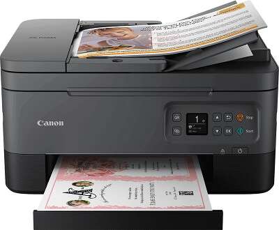 МФУ струйный Canon Pixma TS7440a (A4, принтер/сканер/копир, 4800x1200dpi, до 13чб/6,8цв.ppm, ADF35, Duplex, WiFi, USB) (4460C057)