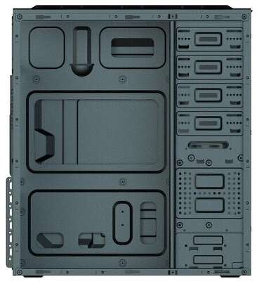 Корпус 3Cott 2324B 450W Black, черный, ATX, 450W (2017121823249)