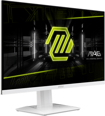 Монитор MSI MAG 274QRFW 27" 16:9 WQHD(2560x1440) Rapid IPS Flat, DisplayHDR 400, 1ms, 1000:1, 100M:1, 400nits, 2xHDMI 2.0b, DP 1.4a, Tilt, Swivel, Height,Pivot,VESA,180Hz,White,1y w-ty