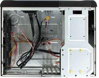 Корпус SilverStone GD06B, черный, mATX, Без БП (SST-GD06B)
