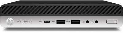 Компьютер HP ProDesk 600 G3 Mini i3-7100T/4/500/WF/BT/Kb+Mouse/W10Pro,черный/серебристый (1KB35EA)