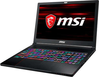 Ноутбук MSI GS63 Stealth 8RE-022RU i7-8750H/16/1000/SSD512/GTX 1060 6GB/15.6" UHD/WF/BT/CAM/W10