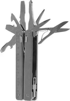 Мультитул Victorinox SwissTool X Plus Ratchet (3.0339.L) 115мм 39функц. мини-отвертка/штопор/набор бит/удлинитель/чехол кожаный серебристый карт.коробка
