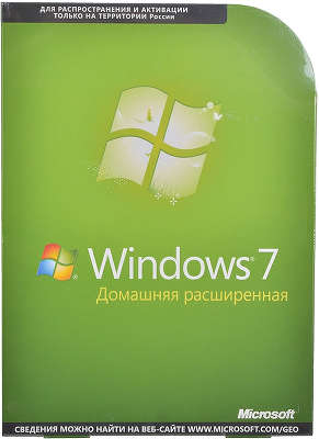 ОС Мicrosoft Windows 7 Home Premium Rus, DVD Box