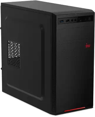 ПК IRU Home 310H6SE MT i3 12100 (3.3) 16Gb SSD1Tb UHDG 730 FreeDOS GbitEth 400W черный (1994647)