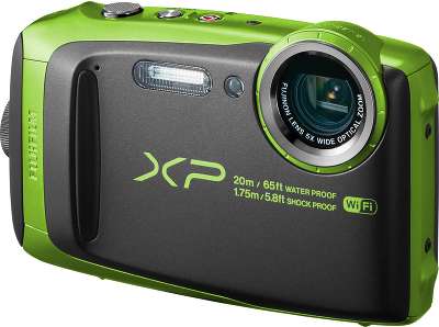 Цифровая фотокамера FujiFilm FinePix XP120 Lime влагозащищенный