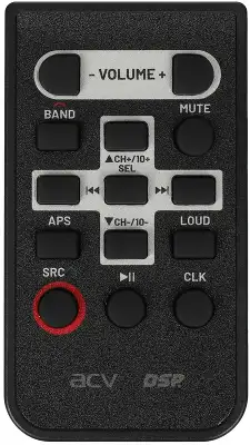 Автомагнитола ACV ADX-907BM 1DIN 4x50Вт v5.0 DSP 3 ПДУ (40306)