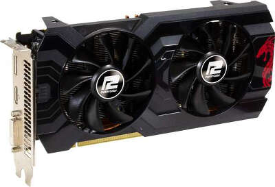 Видеокарта PowerColor AMD Radeon RX 570 Red Dragon OC 8Gb DDR5 PCI-E DVI, HDMI, DP