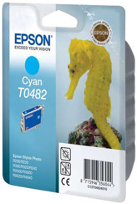 Картридж Epson T048240 (голубой)