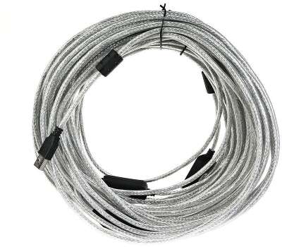 VCOM USB 2.0 Type-AM - USB 2.0 Type-AF 25м AOpen/Qust ACU823-25M