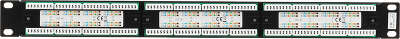 Патч-панель ITK PP24-1UC5EU-K05-G 19" 1U 24xRJ45 кат.5E UTP