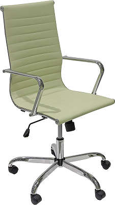 Кресло офисное COLLEGE H-966L-1, бежевый, кожа