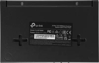 Коммутатор TP-LINK TL-SF1006P, 6*10/100