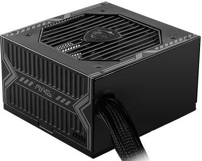 Блок питания MSI MAG A550BN |306-7ZP2A11-CE0| 550W, 80 Plus, Bronze, Non-Modular, Color Box (849603)