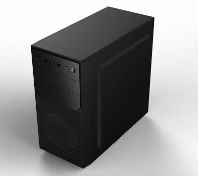 Корпус CBR RD850, черный, mATX, 400W (PCC-MATX-RD850-400W)