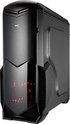 Корпус MidTower ATX AeroCool BattleHawk Black, USB 3.0, без БП