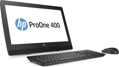 Моноблок HP ProOne 400 G3 20" i3-7100T/4/1000/HDG630/DVDRW/WiFi/BT/W10H/Kb+Mouse, черный