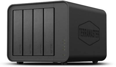 Система хранения данных TerraMaster F4-424 Pro tower NAS 8C 3,8Ghz/32Gb/TRAID,JBOD,RAID0,1,10,5,6/up to 4 HS SATA(3,5' or 2,5')/2xM.2 2280 NVMe/2xUSB3.2 /HDMI/2x2,5GbE RJ-45/iSCSI/1xPS/1YW