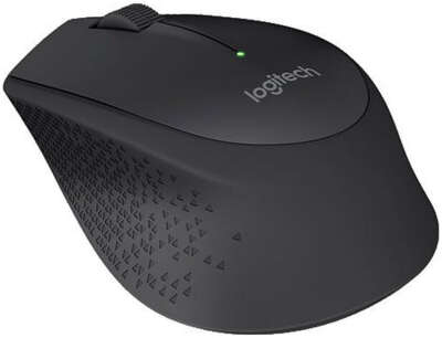 Мышь беспроводная Logitech M280, black (USB, оптическая, 1000dpi, 2but) (910-004306)