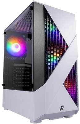 1STPLAYER FIREROSE F3-A White / ATX, TG / 4x120mm LED fans inc. / F3-A-WH-4F1