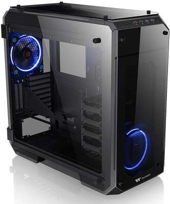 Корпус Thermaltake View 71 Tempered Glass, черный, EATX, Без БП (CA-1I7-00F1WN-00)