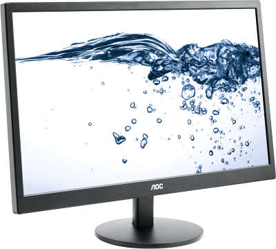 Монитор 24" AOC E2470Swda черный