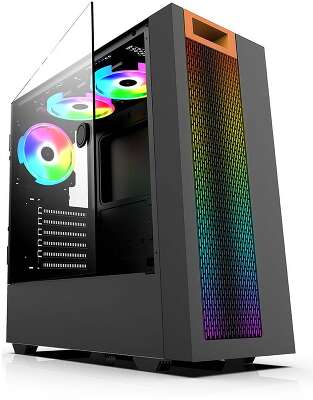 Корпус HIPER HG304 ATOM, черный, ATX, Без БП (HG304 ATOM)