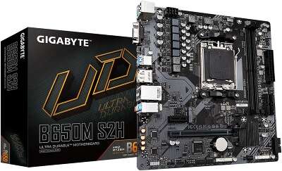 Материнская плата Gigabyte B650M S2H, RTL
