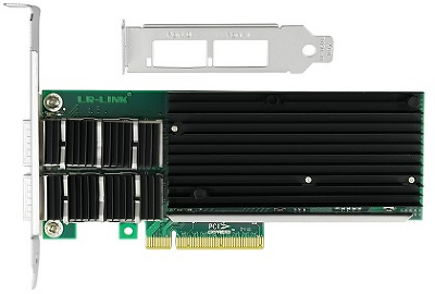 Сетевая карта LR-Link NIC PCIe 3.0 x8, 2x40G QSFP+, Intel XL710-QDA2 chipset