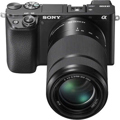 Цифровая фотокамера Sony Alpha 6100 Black Double Kit (16-50 мм, 55-210мм)