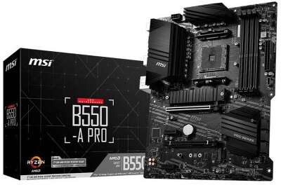 Материнская плата AMD B550 SAM4 ATX B550-A PRO MSI