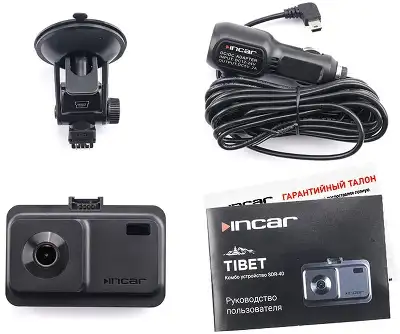 Видеорегистратор с радар-детектором Incar SDR-40 Tibet GPS черный