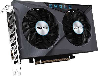 Видеокарта/ VGA GIGABYTE AMD RADEON RX 6500 XT EAGLE 4G 4GB, GDDR6/64-bit, PCIe 4.0, 1xHDMI 2.1, 1xDP, 2-slot