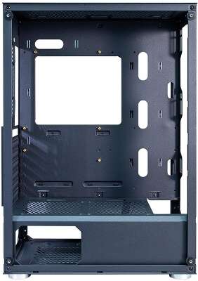 Корпус 1STPLAYER FIREBASE XF, черный, ATX, Без БП (XF-BK-4F1)