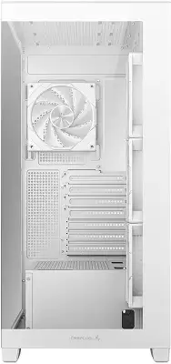 Корпус Deepcool CG580 4F WH белый без БП ATX 6x120mm 3x140mm 2xUSB3.0 audio bott PSU