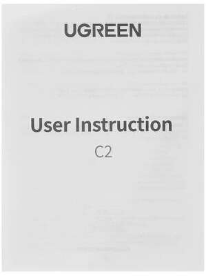 Зарядное устройство UGREEN X227 (45302) 20W USB-A+USB-C PD Charger EU. Цвет: черный