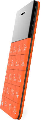 Мобильный ультратонкий телефон ELARI CardPhone (оранжевый)