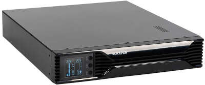 Источник бесперебойного питания Бастион 3000-Rack-In-4X9-E 2100Вт 3000ВА черный