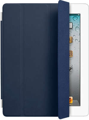 Кожаный чехол Apple Smart Cover для iPad 2/3/4, Navy [MD303]