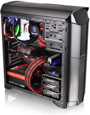 Корпус Thermaltake Versa N26 черный без БП ATX 4x120mm 1xUSB2.0 1xUSB3.0