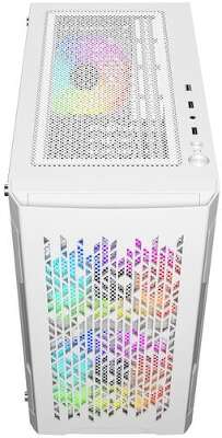 Корпус PowerCase Mistral Micro D3W ARGB, белый, mATX, без БП (CMMDW-A3)