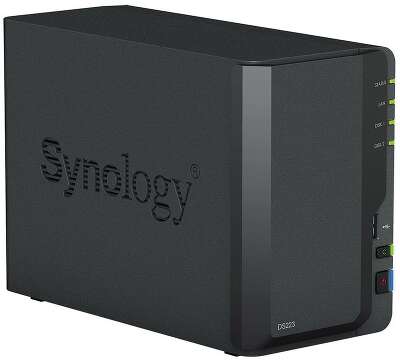 Платформа СХД Synology DS223 2 Bay GLAN 2GB DDR4 3xUSB