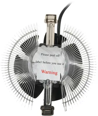 Устройство охлаждения(кулер) ID-Cooling DK-01S Soc-AM5/AM4/1200/1700/1851 черный 3-pin 24dB Al 65W 144gr Ret