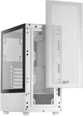 Корпус XPG VALOR MESH (VALORMESHWOF-WHCWW) Mid-Tower, Micro-ATX, Mini-ITX, Standard-ATX, USB 3.2 Gen1 Type-A, white