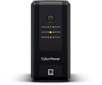 ИБП CyberPower UT675EIG, 675VA, 360W, EURO, черный