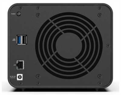 система хранения данных TerraMaster F4-212 tower NAS QC 1,7Ghz/2Gb/TRAID,JBOD,RAID0,1,10,5,6/up to 4 HS SATA(3,5' or 2,5')/2xUSB/1xGbE RJ-45/iSCSI/1xPS/1YW